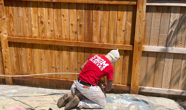 Fence and Deck Staining