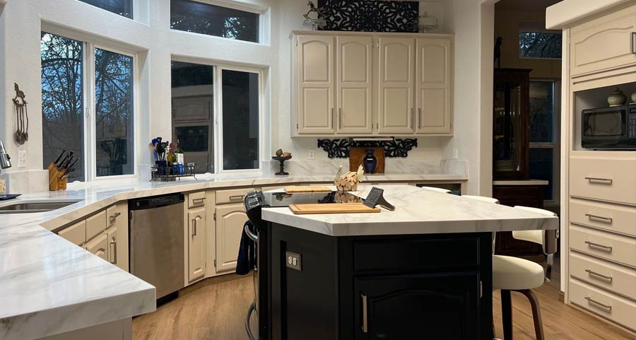 Kitchen cabinet painting
