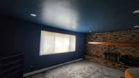 Deep Navy Living Room Interior Painting