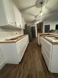 Fresh White Kitchen Cabinet Finish