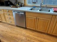 Natural Wood Cabinet Refresh