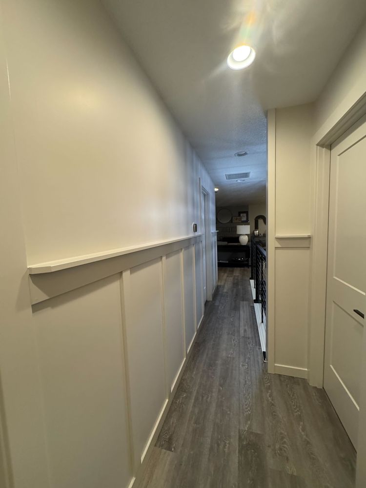 Interior Painting & Custom Wall Trim
