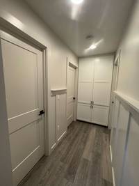 Interior Hallway Painting and Wall Paneling