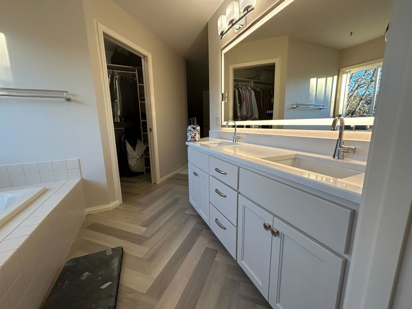 Bathroom Interior Painting & Vanity Refresh