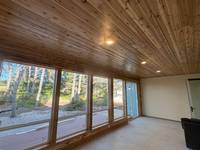 wood-ceiling-living-room-interior-painting