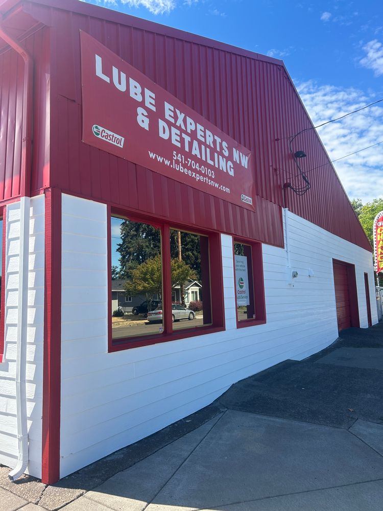 Red & White Commercial Storefront