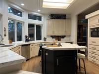 With this stunning transformation, the kitchen is now a space that feels both inviting and refined, ready to be the centerpiece of the home!