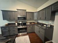 painted kitchen interior