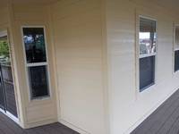 Freshly Painted Siding & Trim