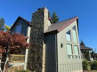 Stone Chimney & Gable Exterior