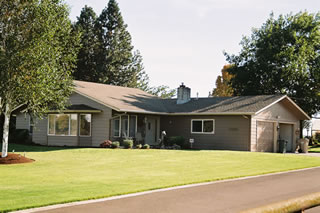 Country home outside Albany Oregon